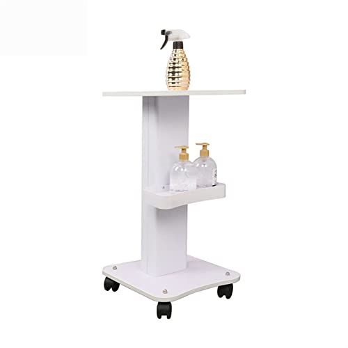 Utility Rolling Cart Beauty Salon Trolley Stand Salon Use Pedestal Rolling Cart Wheel Aluminum Stand Personal Care Appliance Parts