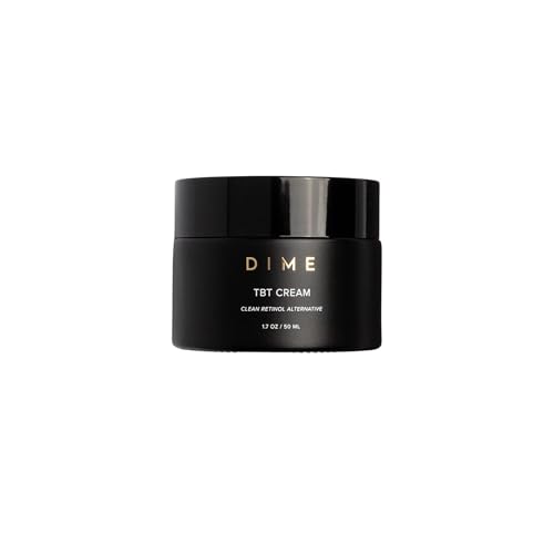 DIME Beauty TBT Cream, Anti-Aging Retinol Cream Alternative and Face Moisturizer with Bakuchiol, Lightweight Night Cream 1.7 oz / 50 ml