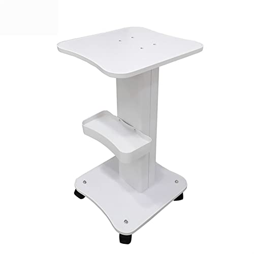 Utility Rolling Cart Beauty Salon Trolley Stand Salon Use Pedestal Rolling Cart Wheel Aluminum Stand Personal Care Appliance Parts