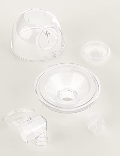 Momcozy Original S9 Pro/S12 Pro Replacement Accessories, Only Compatible with Momcozy S9 Pro/S12 Pro Breast Pump NOT for S9/S12 (Full Set Collector Cup with 24mm Single-Sealed Flange,180ml, 1 Pack)