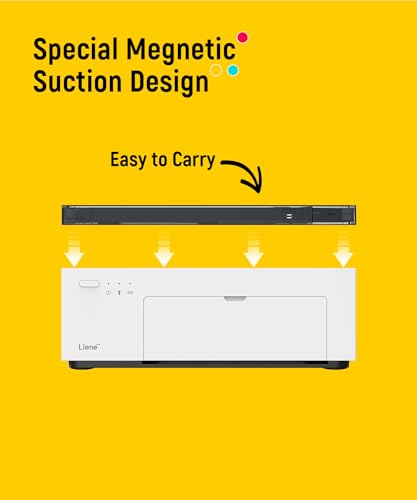 Liene 4x6'' Photo Printer, Wi-Fi, 20 Sheets, Full-Color, Instant Printer for iPhone, Android, Smartphone, Thermal dye Sublimation for Home Use