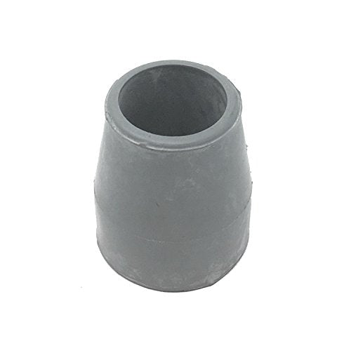 PCP Replacement Walker or Commode Tips, 1 inch / 2.5 cm Diameter (Gray, Set of 4)