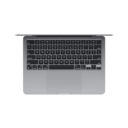 Apple 2024 MacBook Air 13-inch Laptop with M3 chip: 13.6-inch Liquid Retina Display, 8GB Unified Memory, 256GB SSD Storage, Backlit Keyboard, 1080p FaceTime HD Camera, Touch ID; Space Gray