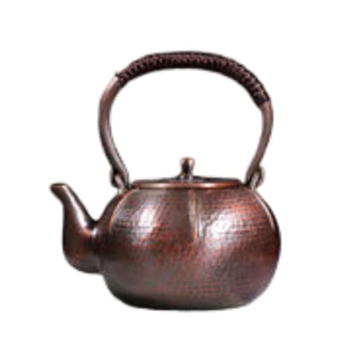 fengshui Copper kettle for boiling water, large-capacity tea kettle, making tea, household handmade thickened furniture, electric ceramic stove, tea kettle