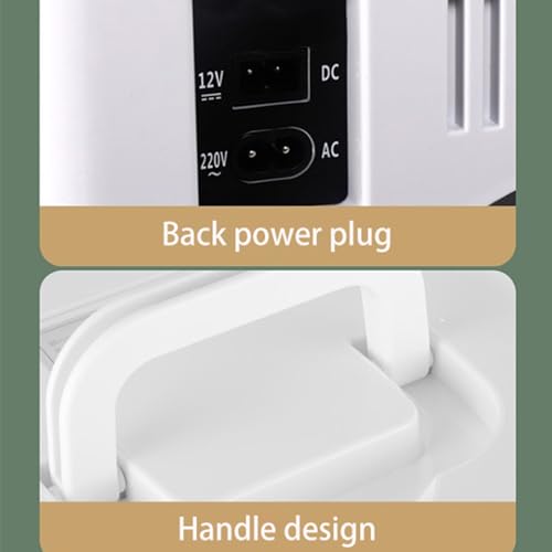 Compact Fridge, Portable Personal Refrigerator, Small Refrigerators Great for Skin Care, Cosmetics, Beverage, Food, Bedroom, Office, Car