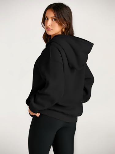 Trendy Queen Womens Oversized Hoodies Fleece Sweatshirts Long Sleeve Sweaters Pullover Fall Clothes with Pocket