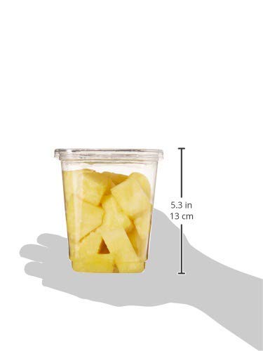 Amazon Fresh Brand, Cut Pineapple, 20 Oz
