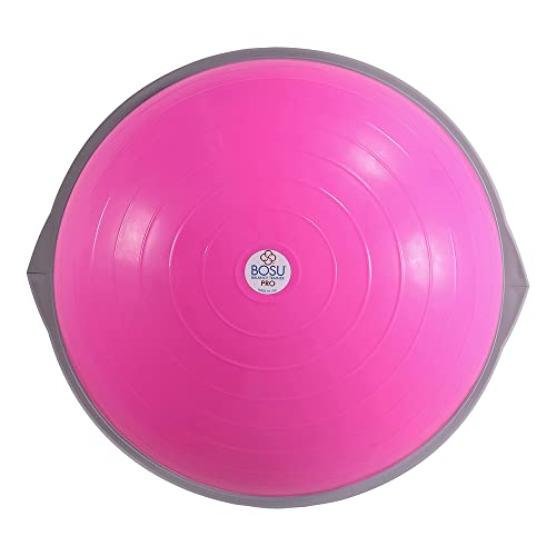 Bosu Pro Multi Functional Home Gym Full Body Balance Strength Trainer Ball Equipment with Guided Workouts and Pump