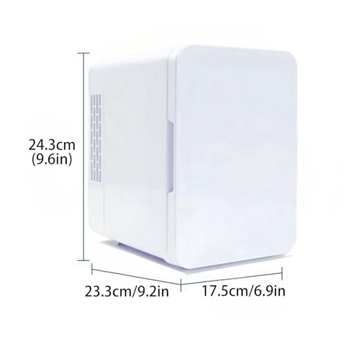 Small Refrigerator, Portable Personal Refrigerator, Thermoelectric Cooler Refrigerators for Skincare, Beverage, Food, Home, Office and Car