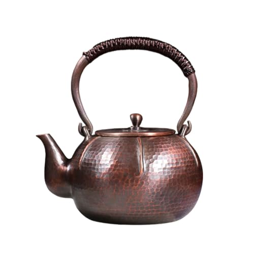 fengshui Copper kettle for boiling water, large-capacity tea kettle, making tea, household handmade thickened furniture, electric ceramic stove, tea kettle