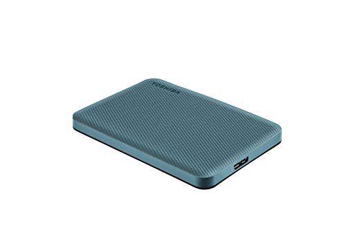 Toshiba Canvio Advance 1TB Portable External Hard Drive USB 3.0, Green - HDTCA10XG3AA, Backup 2.0