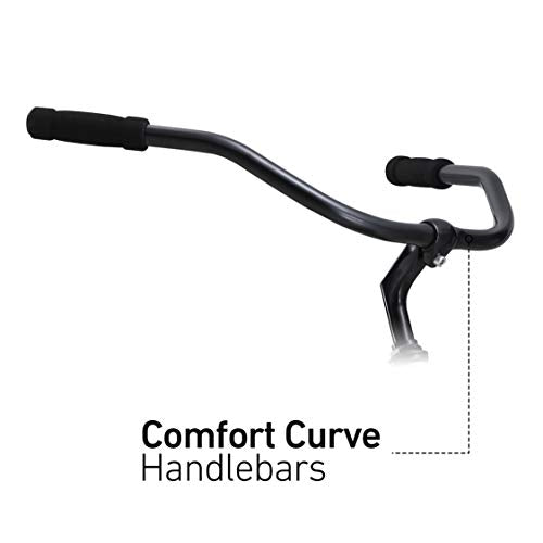 sixthreezero Around The Block Men's Beach Cruiser Bike, Single Speed Step-Through Touring Hybrid Bicycle with Rear Rack, 26 Inch Wheels, Matte Black