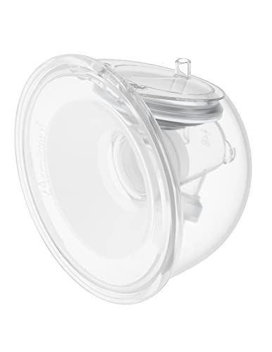 Momcozy Original S9 Pro/S12 Pro Replacement Accessories, Only Compatible with Momcozy S9 Pro/S12 Pro Breast Pump NOT for S9/S12 (Full Set Collector Cup with 24mm Single-Sealed Flange,180ml, 1 Pack)