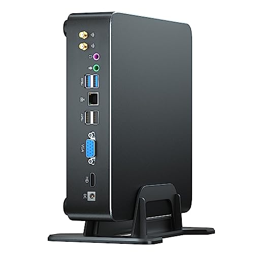Mini PC i9-10885H 8 Cores Up to 5.3GHz, Deaktop Computer Windows 11 pro, 32G DDR4 RAM 1T M.2 NVME SSD, 4K HDMI2.0 VGA Dual Display, Wifi6 Bluetooth5.2, Gigabit LAN for Office/Hone/HTPC