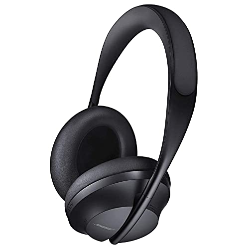 Bose Headphones 700, Noise Cancelling Bluetooth Over-Ear Wireless Headphones with Built-In Microphone for Clear Calls and Alexa Voice Control, Black