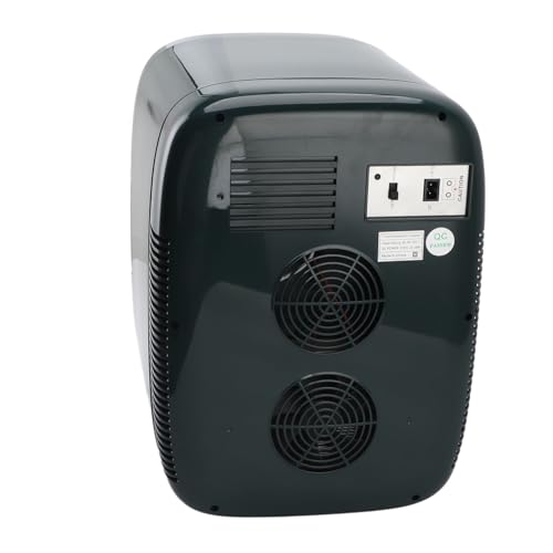 Mini Small Fridge for Skin Care, 12 Liter Portable Fridge with Dimmable LED Mirror, Hot or Cold Personal Beauty Refrigerator for Bedroom/Car/Makeup(US Plug)