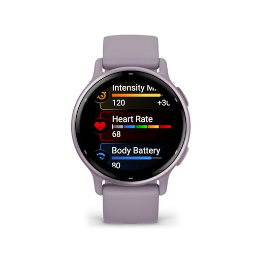 Garmin vívoactive 5, Health and Fitness GPS Smartwatch, AMOLED Display, Up to 11 Days of Battery, Orchid