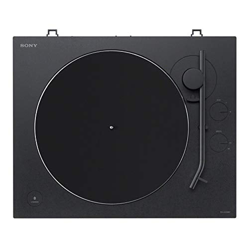 Sony PS-LX310BT Belt Drive Turntable: Fully Automatic Wireless Vinyl Record Player with Bluetooth and USB Output Black