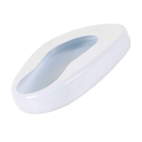 Portable Seat Toilet Urinal Travel Potty Bedbound Urinal Bedbound Supplies Travel for Men Car Seat Bedridden Patient White Enamel Appliance Miss Portable
