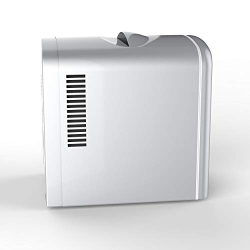 Uber Appliance Mini Fridge for Beauty, Skin Care, Makeup, Cosmetics Storage-6 can Capacity Portable Refrigerator Cooler and Warmer-Thermoelectric Technology-for Bedroom, Office, Dorm or car