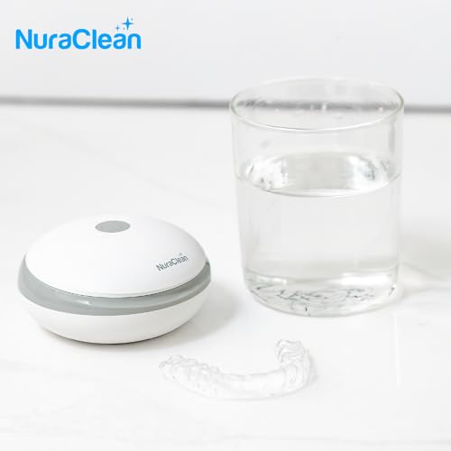 UV-C Dental Appliance Cleaner - UV Retainer Cleaning Machine Also Great for Deep Cleansing Aligner, Mouth Guard, Night Guard, Dentures in Just 3 Minutes - Portable Dental Guard Cleaner Case