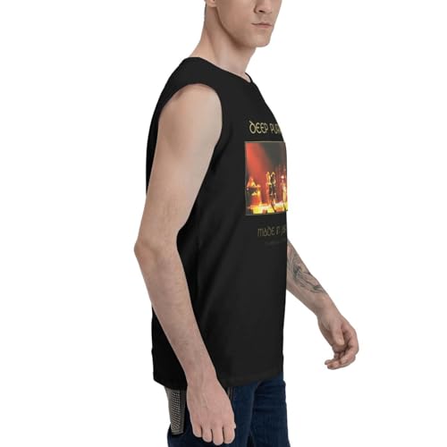 Men Performance Muscle Quick Dry Tank Top Sleeveless Undershirt for Sports Athletic
