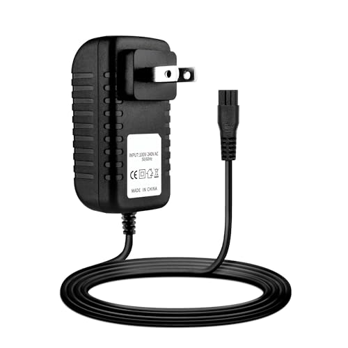4.5V Charger Compatible with BaByliss PRO FX820 FX788 FX787 FX870 Cordless Trimmer Power Cord AC Adapter Compatible with BaBylissPRO Clipper DC Adaptor Supply, FQSD-240415-010