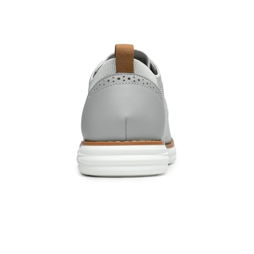 Bruno Marc Men's KnitFlex Craft Mesh Oxfords Sneakers Casual Dress Lace-Up Lightweight Walking Shoes