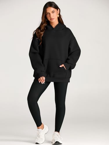 Trendy Queen Womens Oversized Hoodies Fleece Sweatshirts Long Sleeve Sweaters Pullover Fall Clothes with Pocket