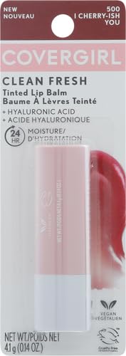 COVERGIRL Clean Fresh Tinted Lip Balm, I Cherry-Ish You