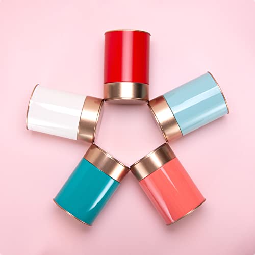 Kitchen Tea Box Jar Storage Holder Sweetmeat Candies Cans Teaware Tea Caddies Tin Containers Storage Box 4 Colors Choose Tin Cans With Lids