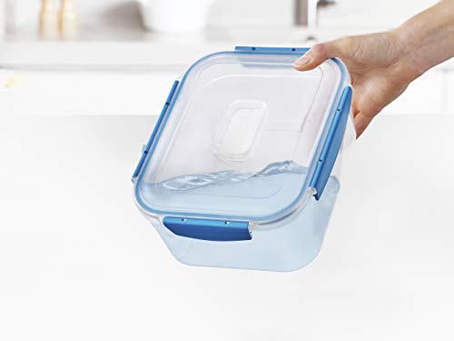 Joseph Joseph Nest Lock Plastic BPA Free Food Storage Container Set with Lockable Airtight Leakproof Lids, 10-Piece, Multi-Color