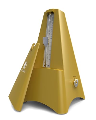 Mechanical Metronome, Classic Metronomes for Piano Guitar Violin or Other Instruments Track Beat and Tempo,AUPHY