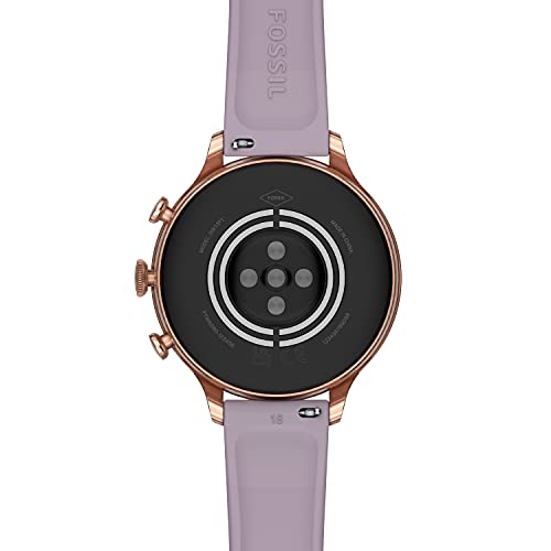 Fossil Gen 6 42mm Touchscreen Smart Watch for Women with Alexa Built-In, Fitness Tracker, Activity Tracker, Sleep Tracker, GPS, Speaker, Music Control, Smartphone Notifications