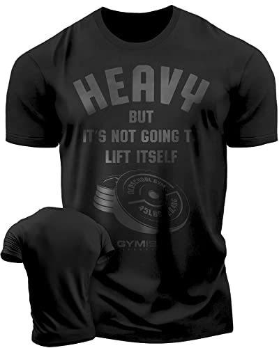 Lift Heavy Motivational Workout Shirts for Men Cool T-Shirt
