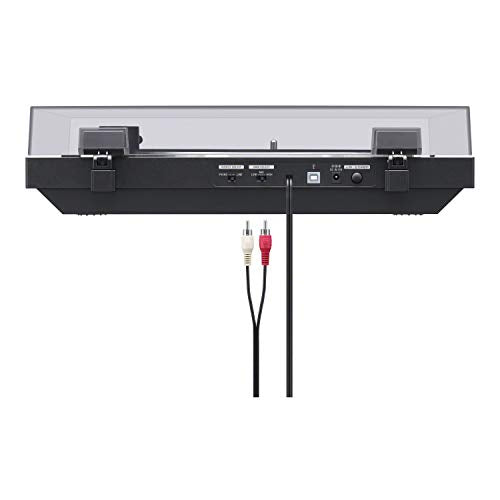 Sony PS-LX310BT Belt Drive Turntable: Fully Automatic Wireless Vinyl Record Player with Bluetooth and USB Output Black