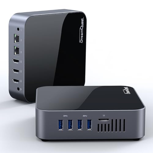 DreamQuest Mini PC Windows 11 Pro Preinstalled,Intel 12th Gen N95(UP to 3.4GHz) 16GB DDR4 512GB SSD Mini Desktop Computer 4K HDMIi/WiFi 5/BT4.2/USB3.2/1000Mbps LAN Suitable for Office/Business