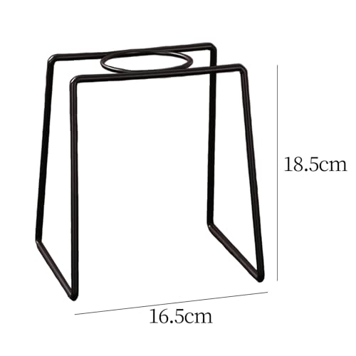Pour Over Coffee Stand Coffee Dripper Holder Iron Frame Decoration Coffee Maker Accessories Coffee Station for Gift Kitchen, Style B