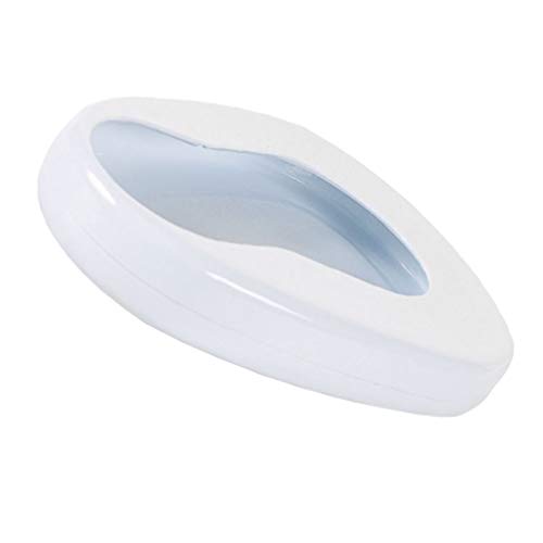 Portable Seat Toilet Urinal Travel Potty Bedbound Urinal Bedbound Supplies Travel for Men Car Seat Bedridden Patient White Enamel Appliance Miss Portable