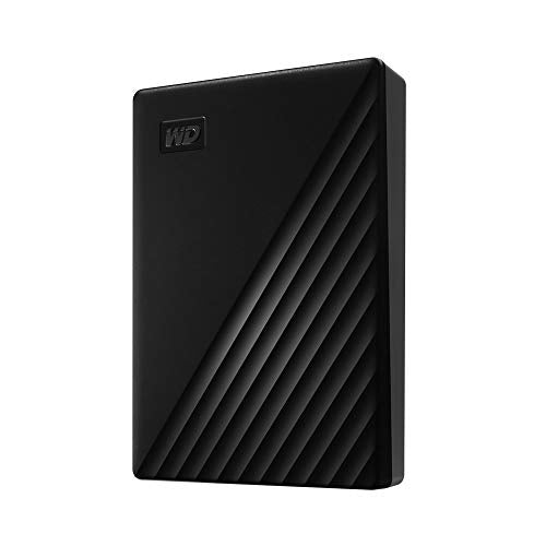 Western Digital 5TB My Passport Portable External Hard Drive with backup software and password protection, Black - WDBPKJ0050BBK-WESN