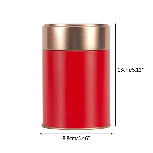 Kitchen Tea Box Jar Storage Holder Sweetmeat Candies Cans Teaware Tea Caddies Tin Containers Storage Box 4 Colors Choose Tea Container Set, White