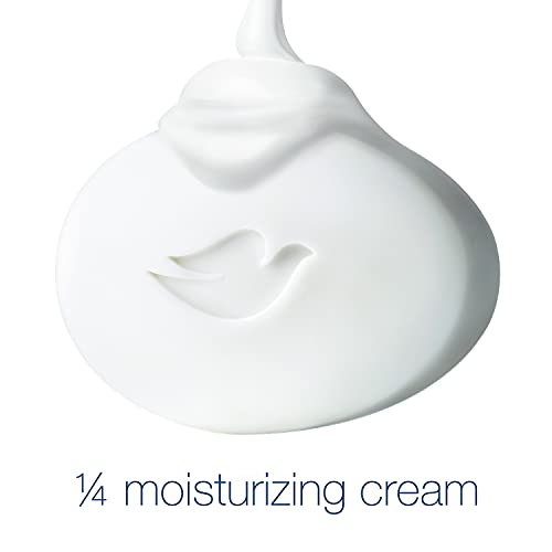 Dove Beauty Bar More Moisturizing Than Bar Soap for Softer Skin, Fragrance Free, Hypoallergenic Sensitive Skin With Gentle Cleanser 3.75 oz (Pack of 8)