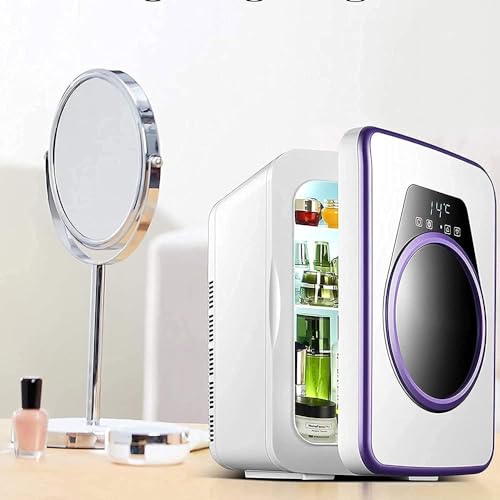 Portable Fridge Mini Fridge, Compact Personal Fridge, 22 Liter Mini Refrigerator, Portable Makeup Skincare Fridge