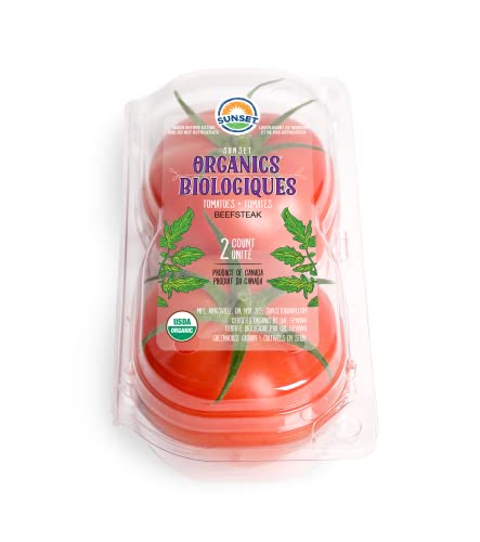 Sunset, Organic Beefsteak Tomatoes, 2 ct