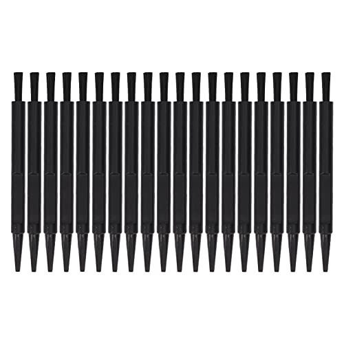 20pcs Hearing Amplifier Cleansing Tools Set Debris Earwax Removal Earphone Care Brushes Kit Portable Hearing Amplifier Brush for Hearing Aids Amplifier