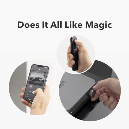 WiiM Amp: Multiroom Streaming Amplifier with AirPlay 2, Chromecast, HDMI & Voice Control – Stream Spotify, Amazon Music, Tidal & More - Space Gray