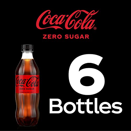Coke Zero Sugar Diet Soda Soft Drink, 16.9 fl oz, 6 Pack