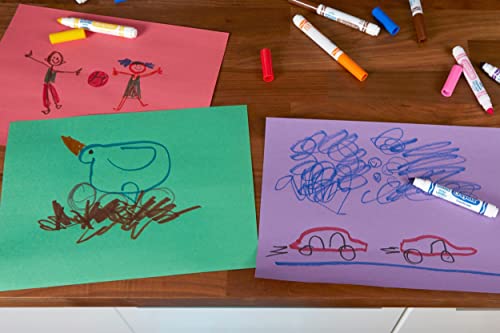 Crayola Ultra Clean Washable Markers (12 Boxes), Bulk Markers for Kids, 10 Broad Line Markers, Gifts for Girls & Boys, 4+