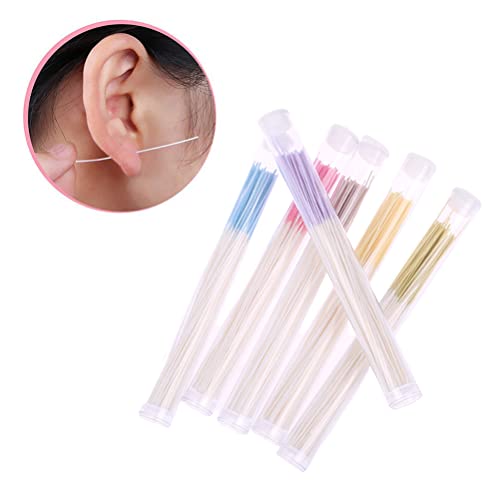 kekafu 210 Pieces Ear Hole Floss Earrings Hole Cleaner Disposable Piercing Aftercare Cleaner Earrings Piercing Cleaning Line Ear Piercing Care Cleaning Tool for Girls Women Men…