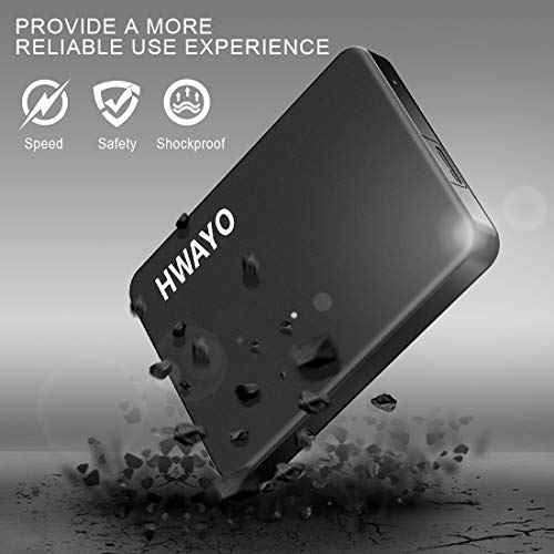 1TB Portable External Hard Drive Ultra Slim 2.5'' USB 3.0 HDD Storage for PC, Desktop, Laptop, MacBook, Chromebook, Xbox One